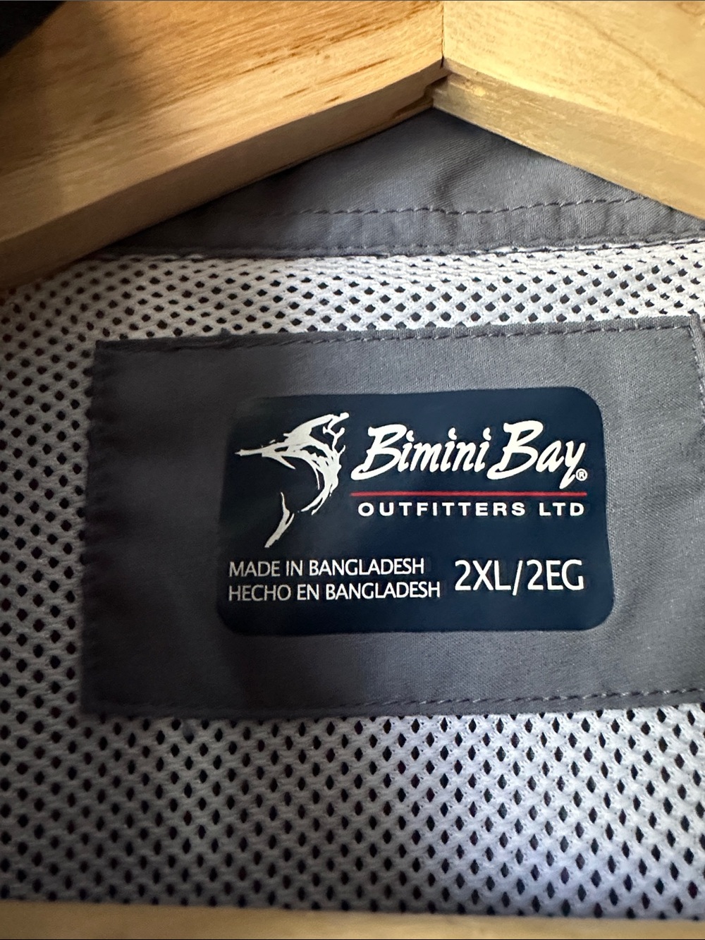 Men’s Bimini bay fishing shirt - Picture 2 of 3